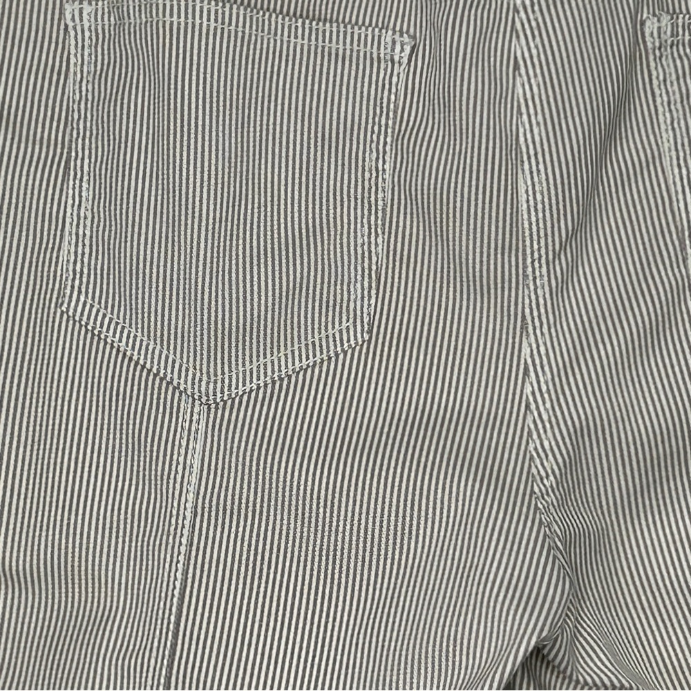 Chico's Pants Striped The Ultimate Fit Flatters Slims Size 2 (12) NEW - Picture 13 of 16